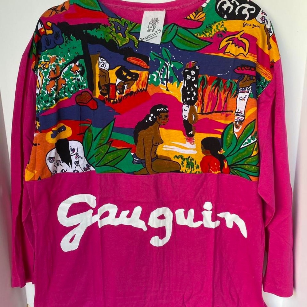 NEW ~ GAUGUIN LONG SLEEVE T-SHIRT ~ BRAZILIAN T’s